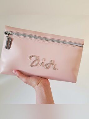 Dior Pink Embellished Clutch/Pouch